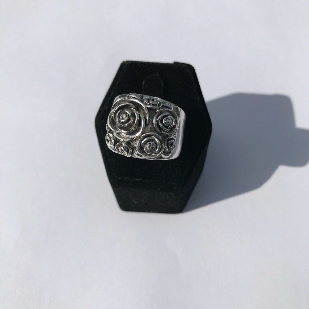 BRIDAL ROSE RING - Picture 5 of 5